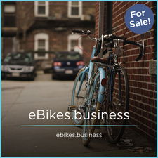 EBikes.Business - Creative brandable domain for sale
