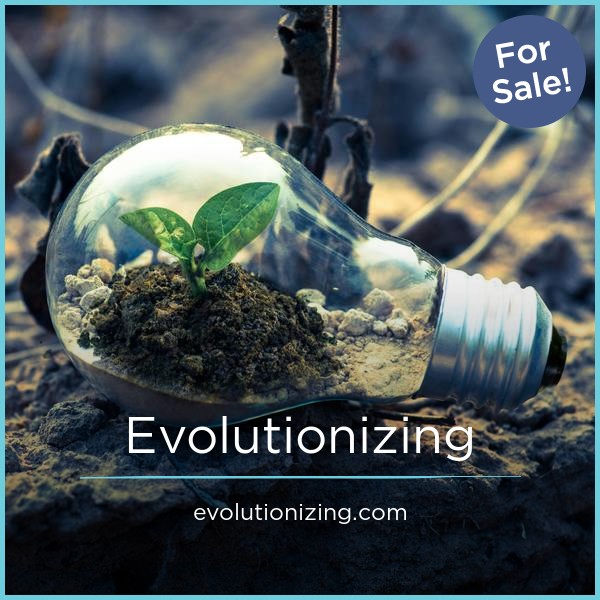 Evolutionizing.com - buying Cool premium names