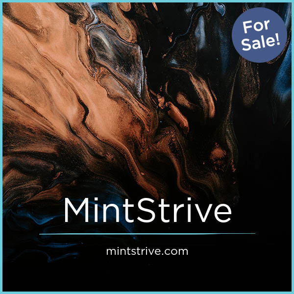 MintStrive.com - Good premium domain names for sale