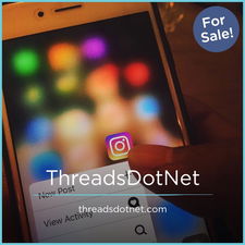 ThreadsDotNet.com - Creative brandable domain for sale