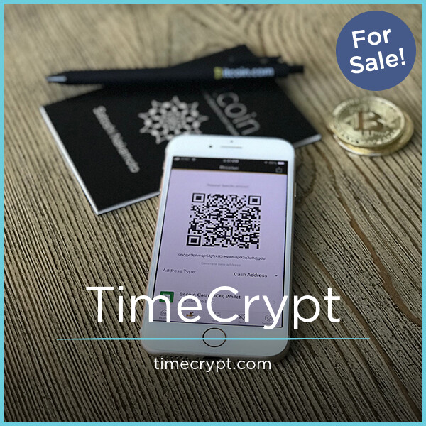 TimeCrypt.com - Cool premium domain names for sale