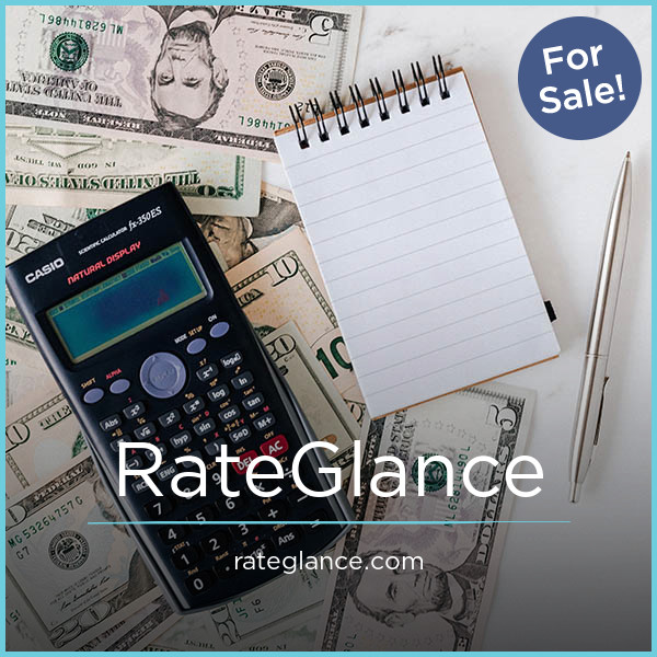 RateGlance.com - buy Catchy premium domains