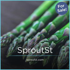 SproutSt.com - Creative brandable domain for sale