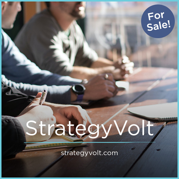 StrategyVolt.com - buy Catchy premium domains