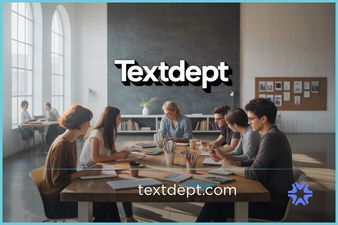 TextDept.com - Creative premium domain names