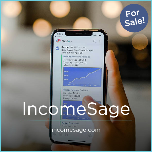 IncomeSage.com - Unique premium names