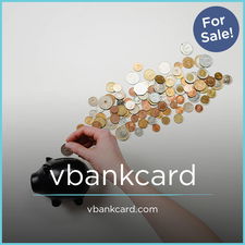 VBankCard.com - Creative brandable domain for sale