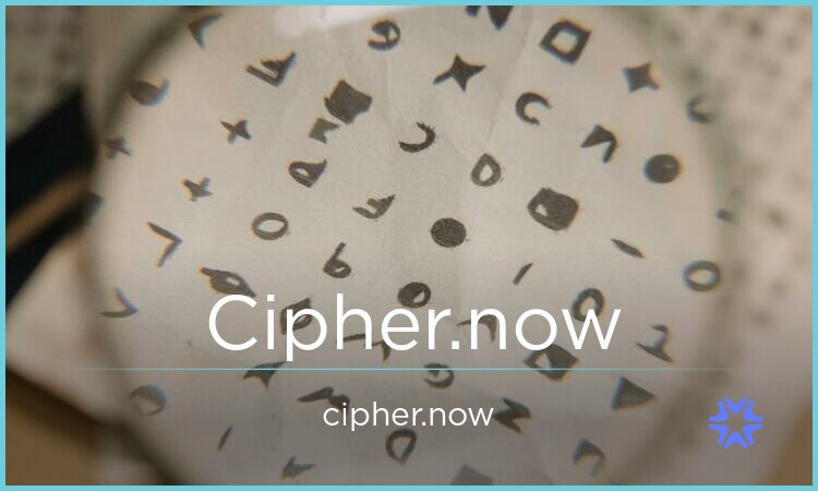 Cipher.now - Great premium domain marketplace