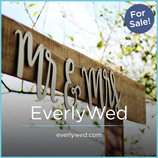 EverlyWed.com - New domains for sale