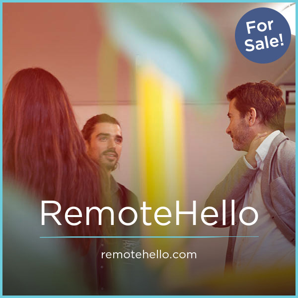 RemoteHello.com - Cool premium domain marketplace