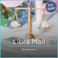 LibraMall.com - Creative brandable domain for sale