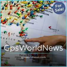 GpsWorldNews.com - Creative brandable domain for sale
