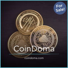 CoinDoma.com - Creative brandable domain for sale