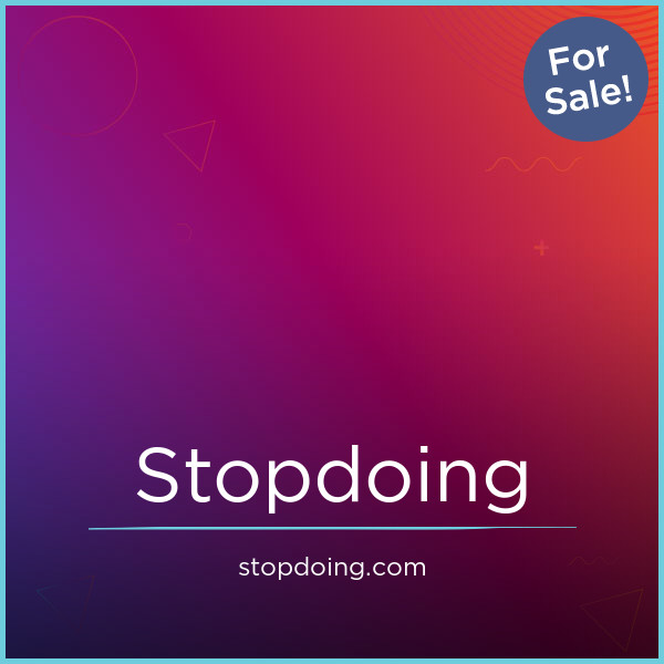 StopDoing.com - buying Best premium names