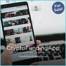 cryptofundingapp.com - Creative brandable domain for sale