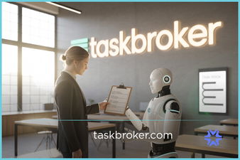 TaskBroker.com - Creative premium domain marketplace