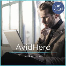 AvidHero.com - buy Unique premium domains