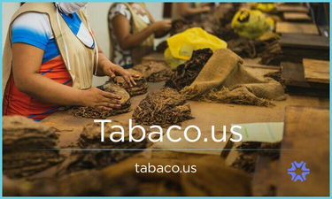 Tabaco.us - Creative brandable domain for sale