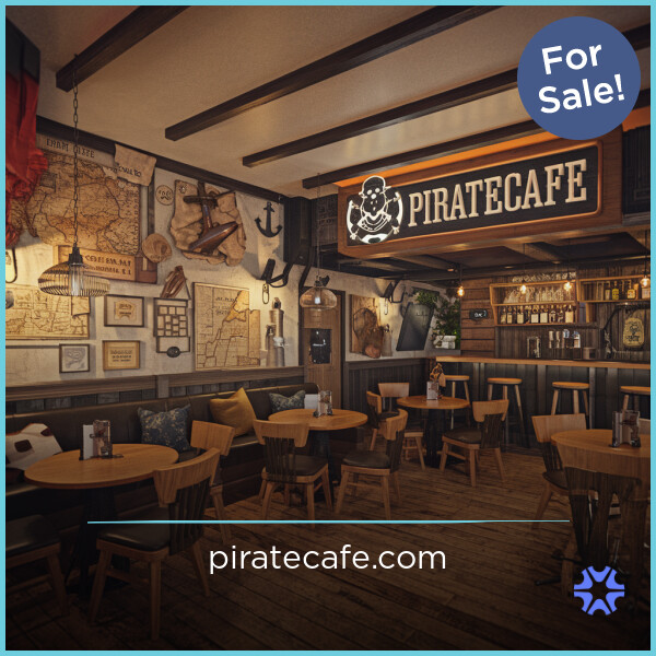 PirateCafe.com - Creative premium domains