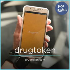 DrugToken.com - Creative brandable domain for sale