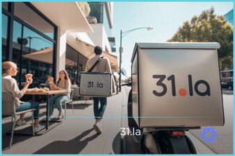 31.la - Creative brandable domain for sale