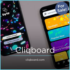 CliqBoard.com - buy Cool premium domains