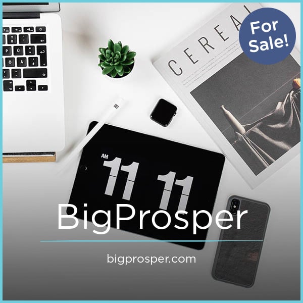 BigProsper.com - Catchy premium domain names for sale
