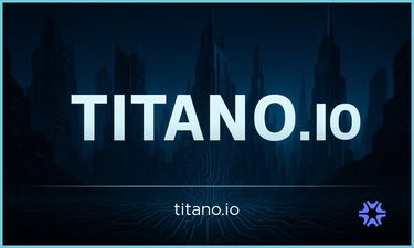 Titano.io - Creative brandable domain for sale