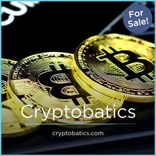 Cryptobatics.com - Creative brandable domain for sale
