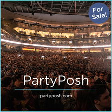 PartyPosh.com - Unique domains for sale