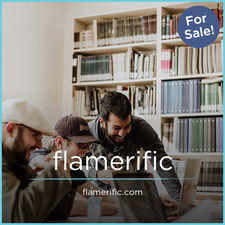 Flamerific.com - Unique premium domain marketplace