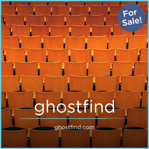 GhostFind.com - buy Great premium domains