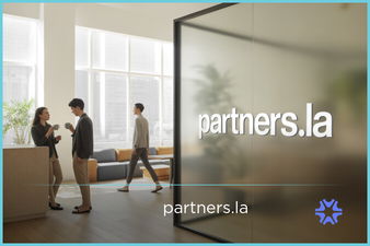 Partners.la - Creative brandable domain for sale