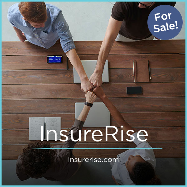 InsureRise.com - Best premium domain names for sale