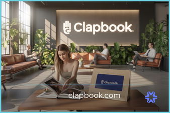 Clapbook.com - Creative brandable domain for sale