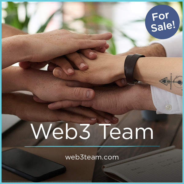 Web3Team.com - Creative premium domains for sale