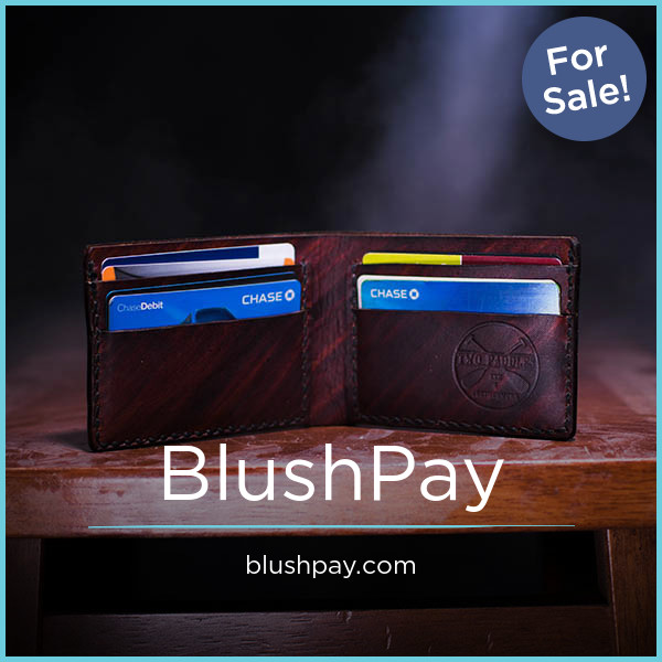 BlushPay.com - Creative premium domains for sale