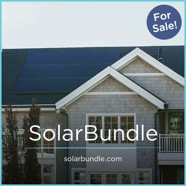 SolarBundle.com - Good premium domain names for sale
