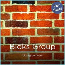 BloksGroup.com - Creative brandable domain for sale