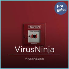 VirusNinja.com - Unique premium domain marketplace
