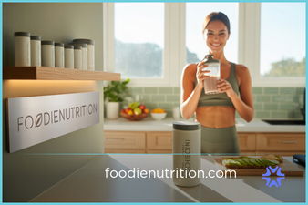 FoodieNutrition.com - Creative brandable domain for sale