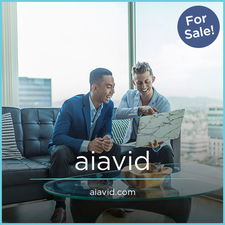 AIAvid.com - Creative brandable domain for sale