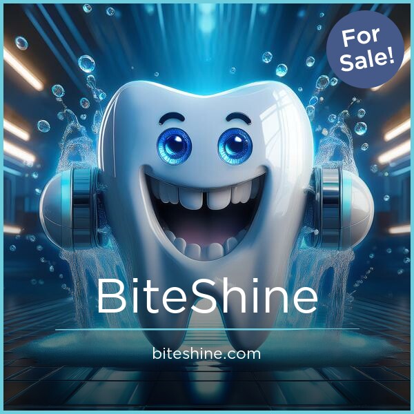BiteShine.com - Catchy premium domain marketplace