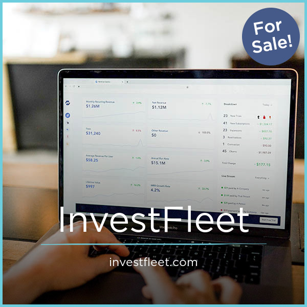 InvestFleet.com - Good premium domain marketplace