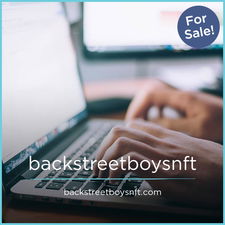 BackstreetBoysNFT.com - Creative brandable domain for sale