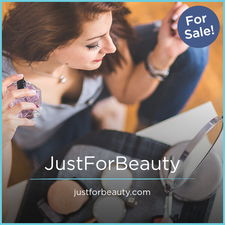 JustForBeauty.com - Creative brandable domain for sale