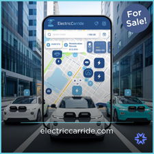 ElectricCarRide.com - Creative brandable domain for sale