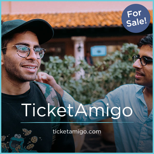 TicketAmigo.com - Creative premium domain names for sale