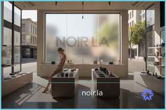 Noir.La - Creative brandable domain for sale