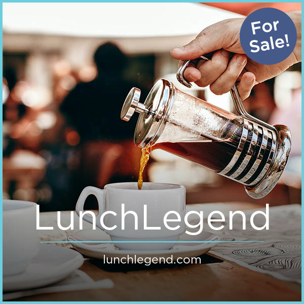 LunchLegend.com - Good premium domain marketplace